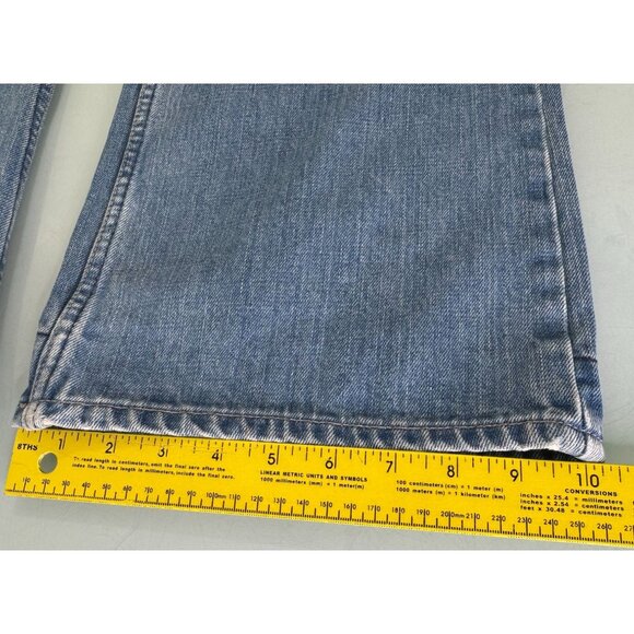 Banana Republic Utility Jeans Mens 35X30 Rugged Boot Leg Button Fly Heavy Duty - Picture 11 of 14